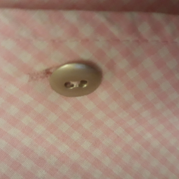 Excellent condition pink and white box design (see photo #2) 3/4 sleeve - Picture 3 of 5